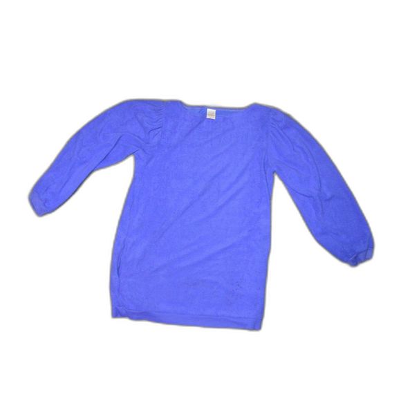 MCM 1960s Jantzen Made in the USA Purple Swimsuit Coverup Terry Cloth Pockets - Picture 1 of 8